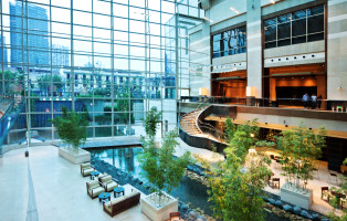 "modern hotel lobbyShanghai, China"
